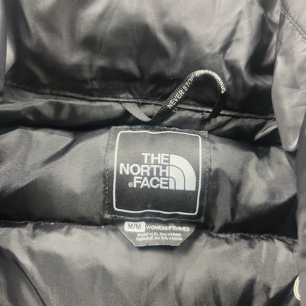 The North Face Denali 550 Fill Goose Down Puffer Jacket Womens Medium Black - Picture 5 of 13